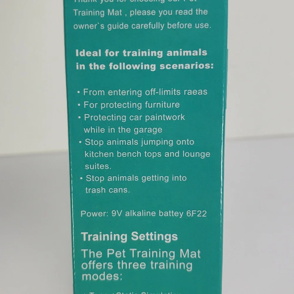 NEW ECOCONUT UNICAM 1260 INDOOR DOG & CAT ELECTRONIC PET TRAINING MAT 60